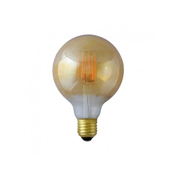 Ampoule LED E27 8W 2700°K - G95 - Golden - Vision-EL