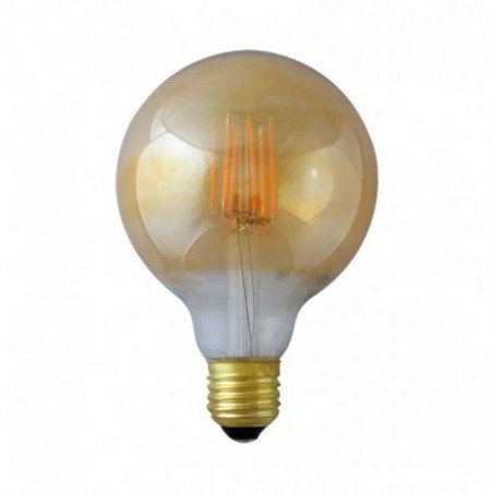 Ampoule LED E27 8W 2700°K - G95 - Golden - Vision-EL