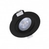 Spot LED SMD encastrable 10W - 3000K - orientable - noir - Vision-el