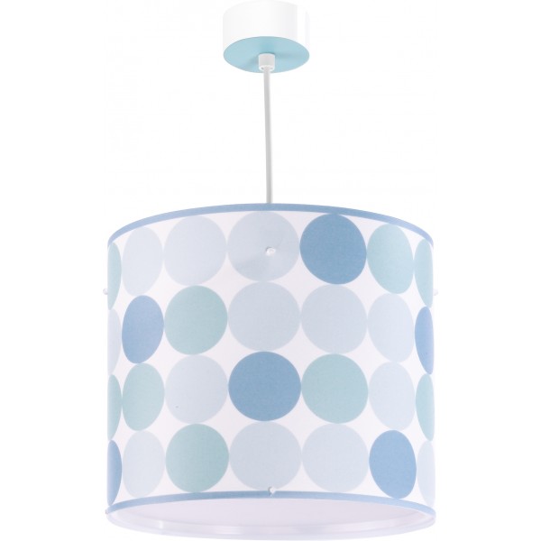 Suspension enfant COLORS - bleu - Ø26cm - PVC -Dalber