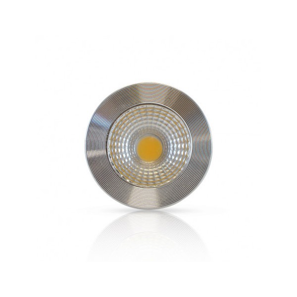 AMPOULE LED GU10 SPOT 6W 3000K 80° ALUMINIUM BOITE - VISION-EL