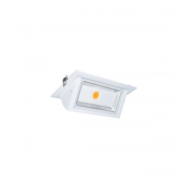 Spot LED encastrable 40W - 4000K - 4600Lm - orientable - blanc - Vision-el