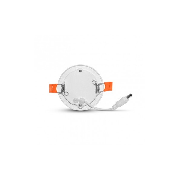 Plafonnier LED Blanc Ø90mm 3W 3000K - Vision-el