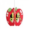 Suspension enfant POMME Rouge - Ø31cm- PVC - Lineazero