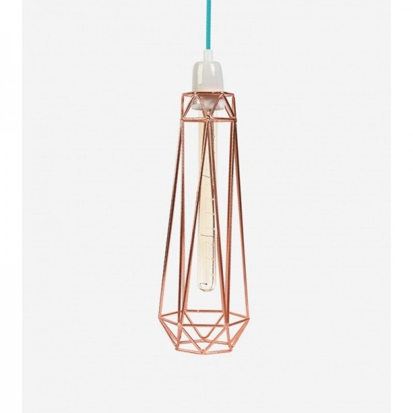 Lampe DIAMOND 2 - bronze - Filamentstyle