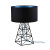 Lampe de table Pylon - noir et bleu - Filament Style