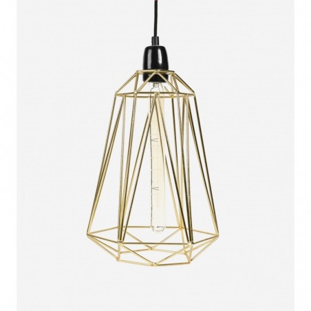 Lampe DIAMOND 5 - gold - Filamentstyle