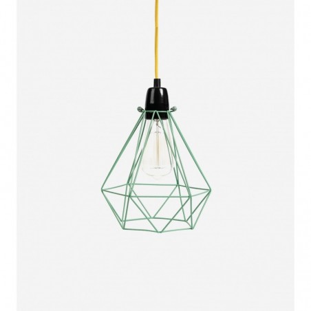 Lampe DIAMOND 1 - Mint Blue - filamentstyle