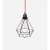 Lampe de table - DIAMOND 1 - noir - Filament Style