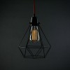 Lampe de table - DIAMOND 1 - noir - Filament Style